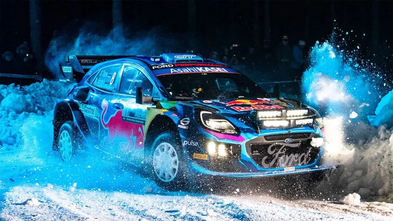 WRC 2023: Ott Tanak y Ford se imponen en la nieve sueca