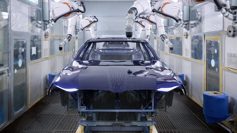 BMW implementa la purificación de gases en las cabinas de pintura