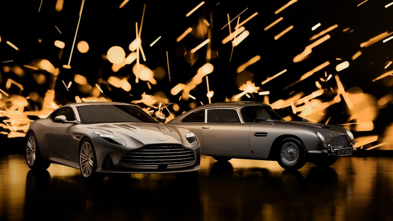 Aston Martin DB12 Goldfinger Edition: un homenaje de oro