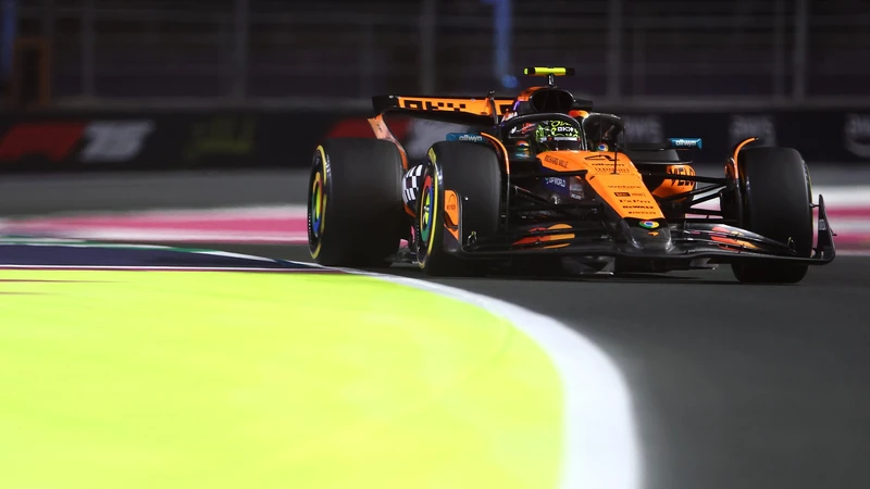 Fórmula 1 2025: Lando Norris, el más rápido del viernes en Arabia