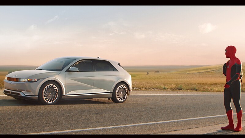 Hyundai Ioniq 5 y Tucson son protagonistas en la última película de Spider-Man