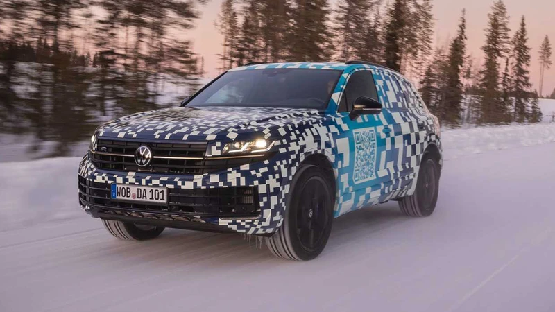 Volkswagen Touareg anticipa el rediseño que se presenta este año