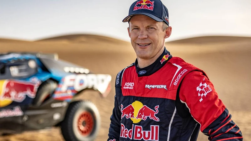 Mattias Ekström completa su dream team de Ford para el Rally Dakar 2025