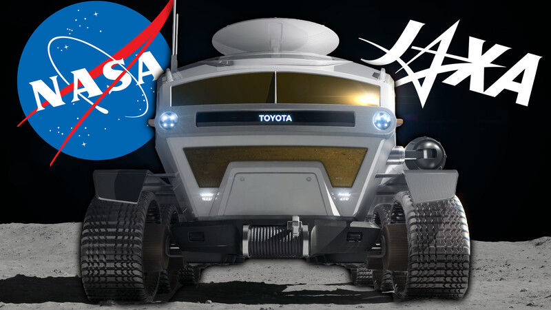 Toyota alista con la NASA un auto para enviarlo a la Luna en 2025