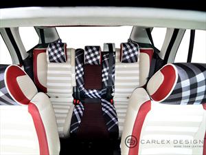 Burberry viste a Range Rover Sport