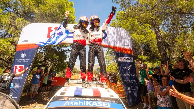 WRC 2026: Sébastien Ogier gana en Grecia con la mala suerte de Thierry Neuville