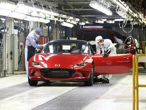 Mazda alcanza 50 millones de automóviles producidos en Japón