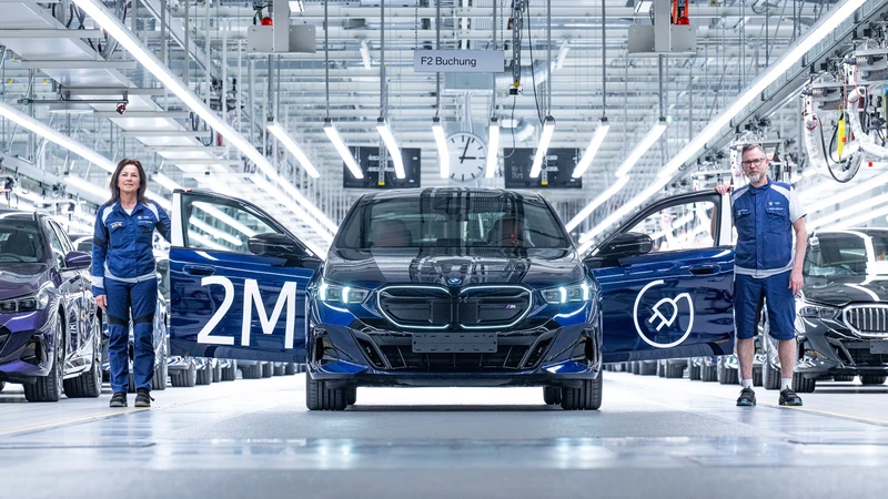 BMW celebra la producción de 2 millones de vehículos totalmente eléctricos
