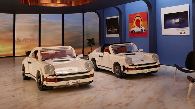 Porsche 911 Turbo y 911 Targa versión LEGO