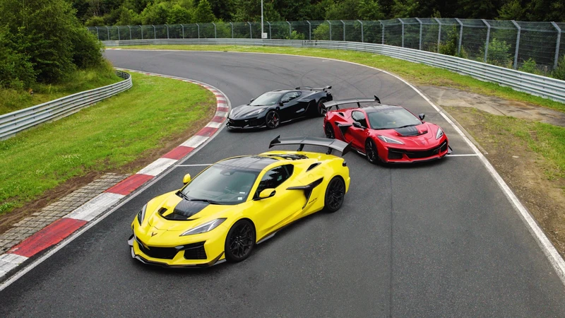 Los Corvette ZR1X y ZR1 son los autos americanos más rápidos de la historia en Nürburgring