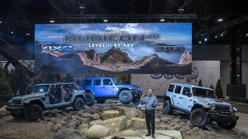 Chicago 2023: Jeep celebra dos décadas de Rubicon con ediciones especiales