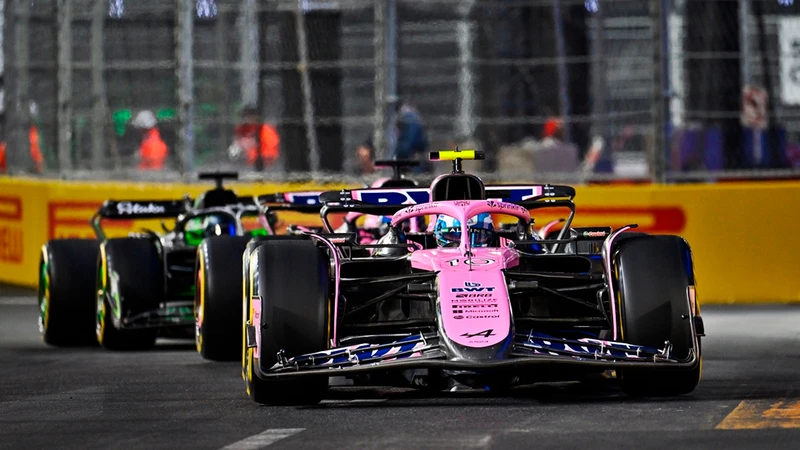 F1: Alpine llega con optimismo al GP de Las Vegas 2025