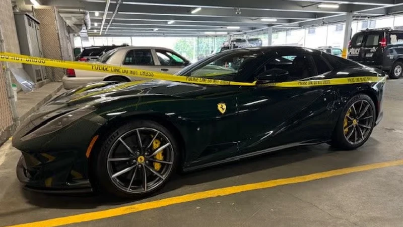 Increíble: usan unos AirPods para recuperar una Ferrari 812 GTS robada