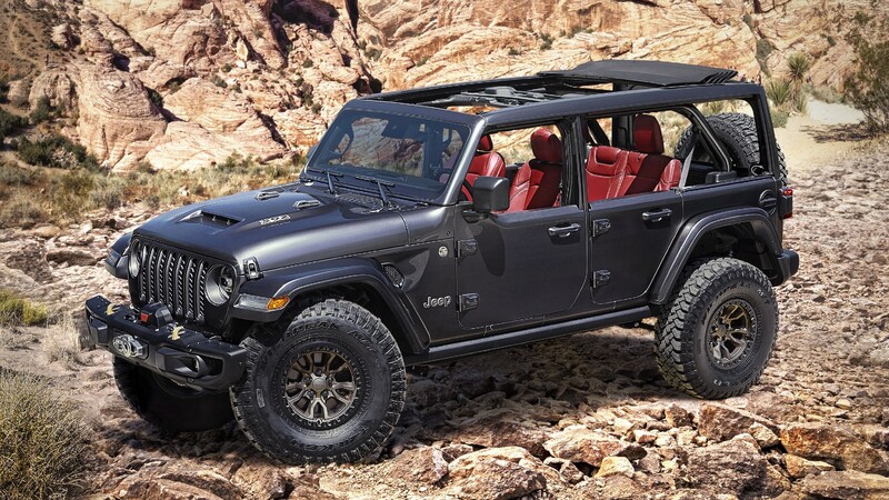 Jeep Wrangler Rubicon 392 Concept: Bronco no te tengo miedo