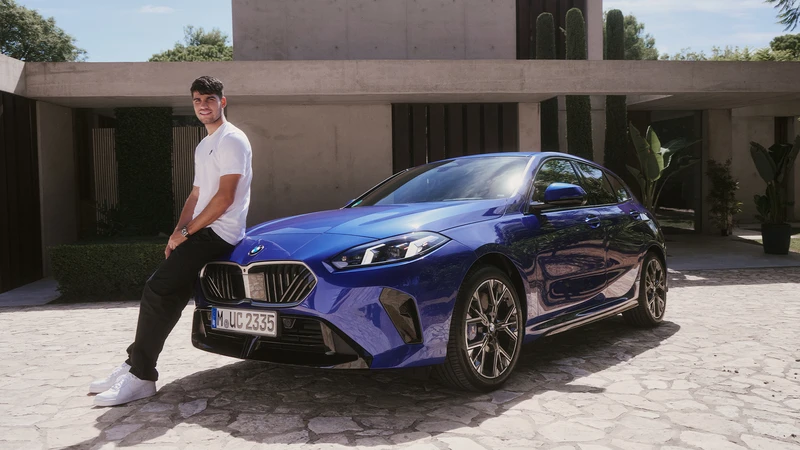 BMW extiende su alianza con Carlos Alcaraz