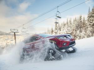 Nissan Rogue Warrior, porque todo se ve mejor con orugas para la nieve