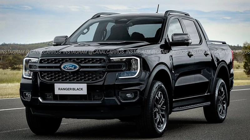 La Ford Ranger Black Edition podría volver para Brasil