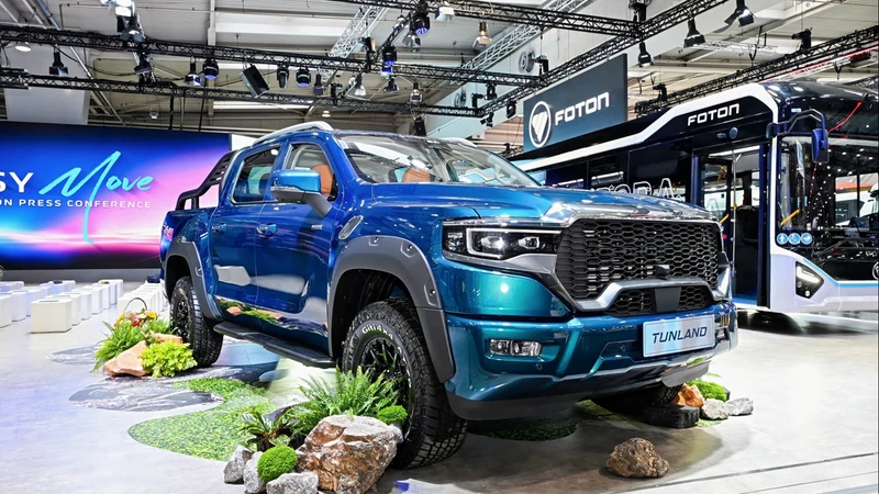 Foton presenta su primera pick-up híbrida enchufable