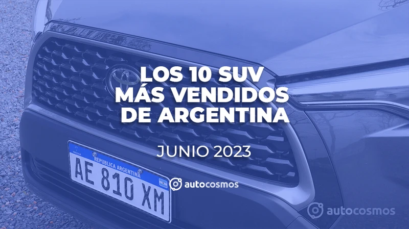 Los 10 SUV más vendidos de Argentina en junio de 2023