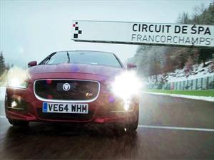 Video: Jaguar XE S al límite en el circuito de Spa-Francorchamps