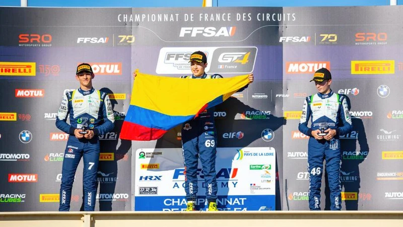 Campeonato Francés de F4, Jerónimo Berrío triunfó en Paul Ricard