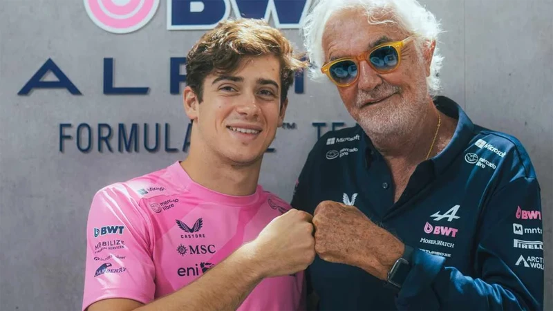 Briatore y Colapinto: el rumor que incendia la Silly Season