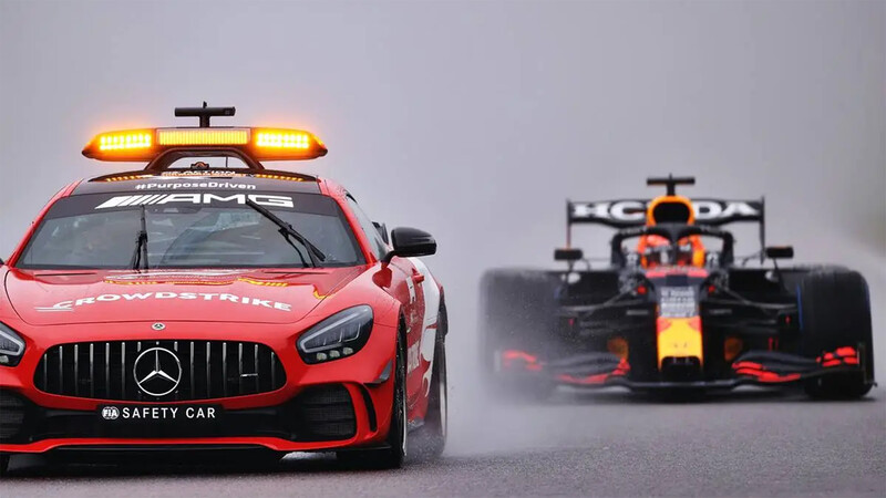 F1 2021: en Bélgica ganó la lluvia y perdió la FIA