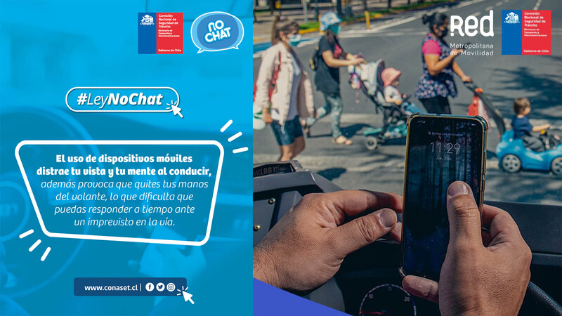 Imponen la Ley No Chat en Chile