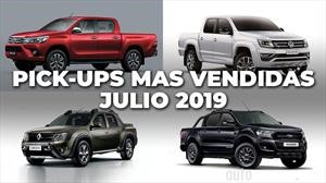 Top 10: Las pick-ups más vendidas de Argentina en julio de 2019