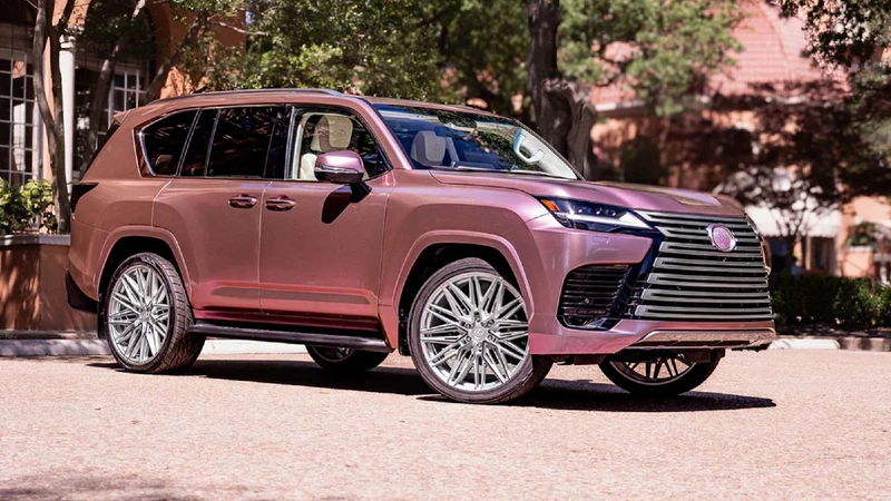 Lexus Glam LX, el SUV que se transforma en un lujoso salón de belleza