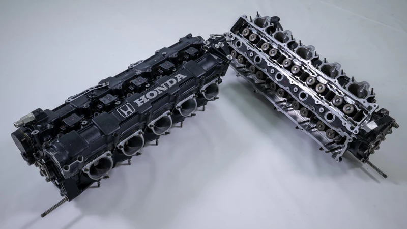 Subastan el último V10 Honda que usó Ayrton Senna