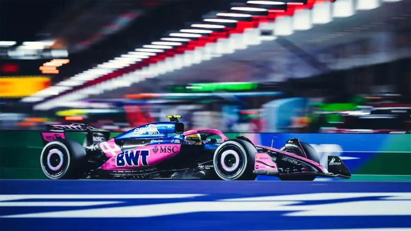 Franco Colapinto sufrió el GP de Las Vegas 2025