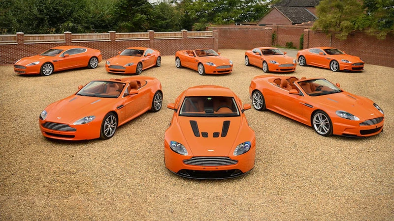 A subasta "The Orange Collection"