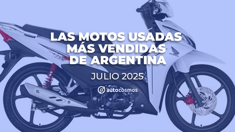 Las motos usadas más vendidas de Argentina en julio de 2025