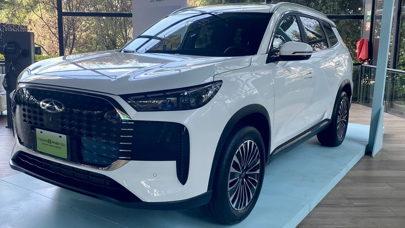 Chirey Tiggo 8 PHEV CSH 2026 llega a México, conoce a esta SUV híbrida enchufable para 7 pasajeros