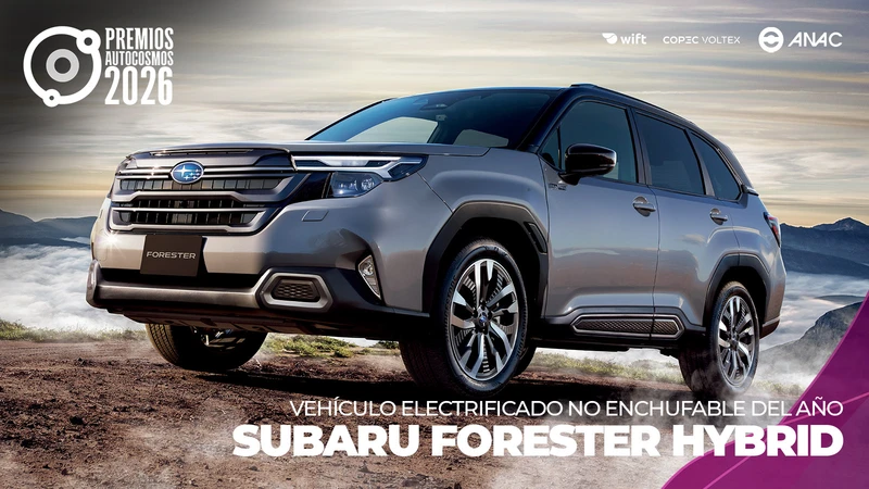 Premios Autocosmos 2026: el Subaru Forester es el Vehículo Electrificado No Enchufable del Año