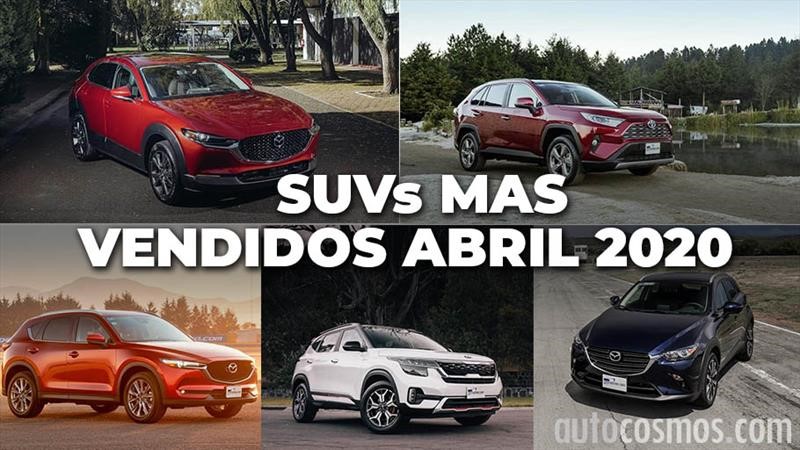 Los 10 SUVs más vendidos en abril 2020