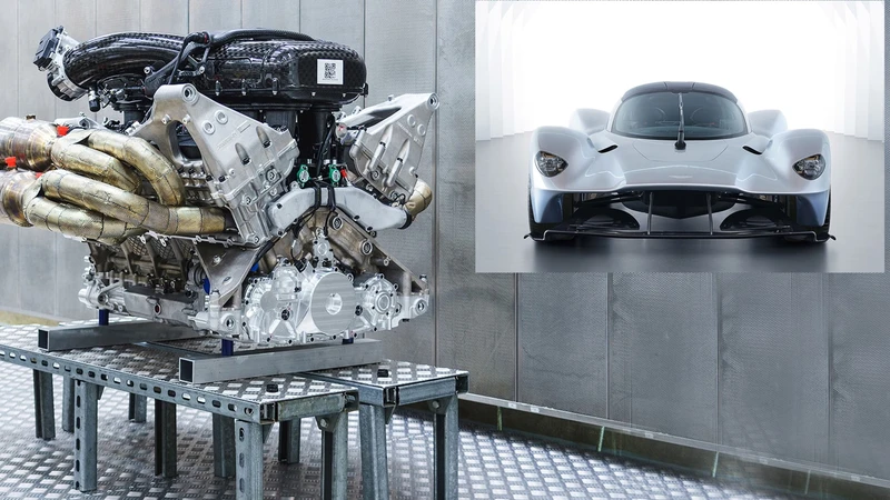 Aston Martin Valkyrie tiene el motor atmosférico más grande y potente de la actualidad