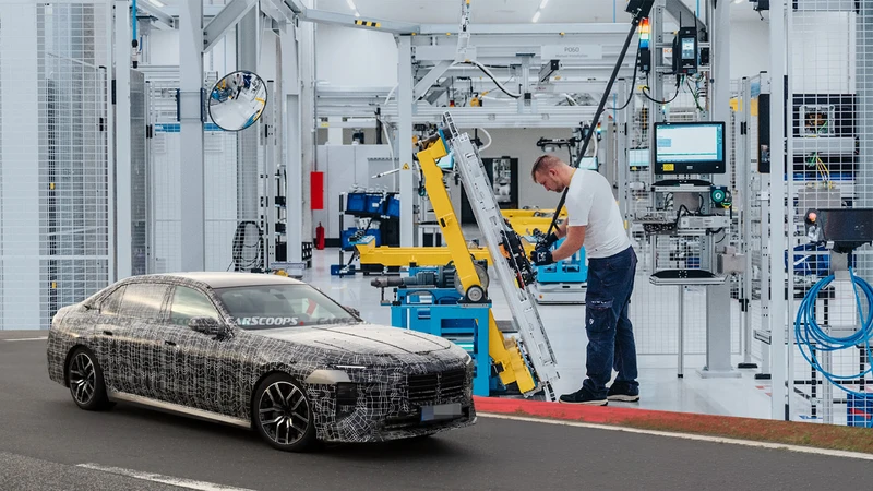 Rimac le está fabricando las baterías al nuevo BMW Serie 7