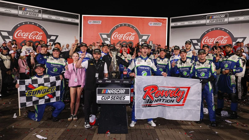 Daniel Suárez ganó la Coca-Cola 600, una de las fechas más importantes en NASCAR