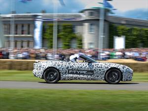 Jaguar F-Type Supercharged V6 Convertible debuta en el Festival de la Velocidad de Goodwood