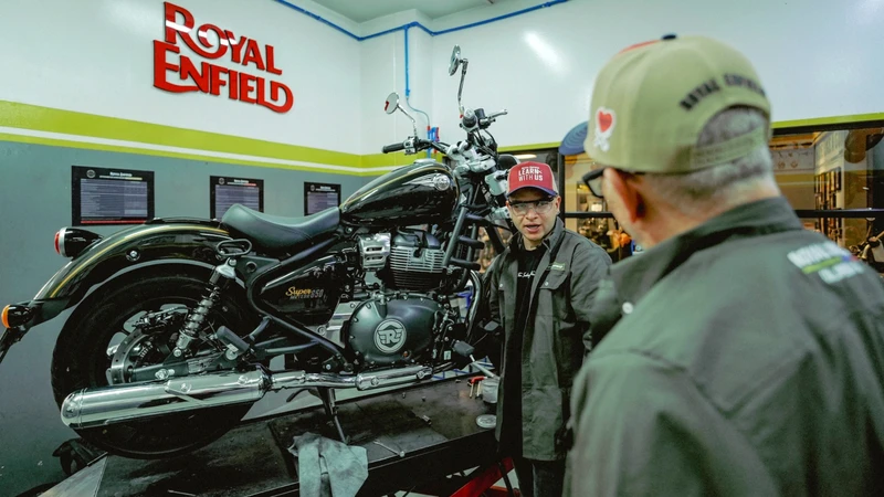 Royal Enfield inicia en Envigado el ensamblaje local de la Super Meteor 650