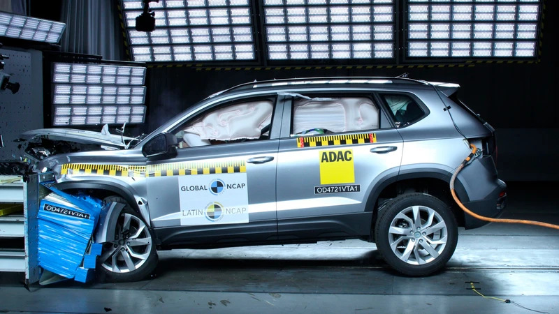 Volkswagen Taos 2025: resultados en las pruebas de seguridad de Latin NCAP