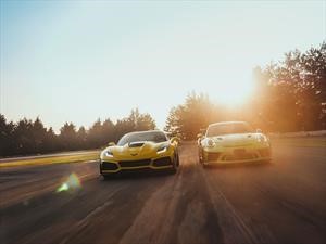 Porsche 911 GT3 RS vs Chevrolet Corvette ZR1 ¡duelo de titanes!