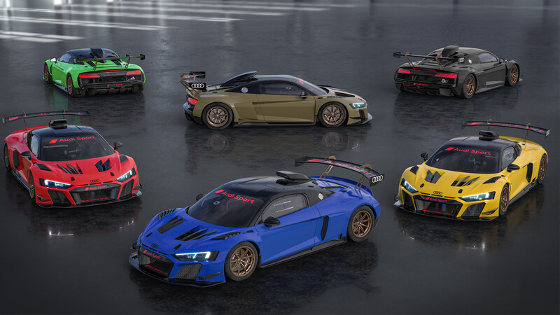 El Audi R8 LMS GT2 será coleccionable, tendrá exclusivos colores