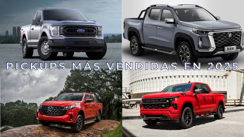 Estas son las pickups vendidas en México durante 2025