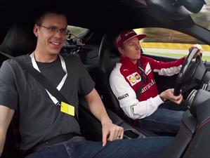 Video: Kimi Raikkonen lleva una Ferrari F12berlinetta al límite