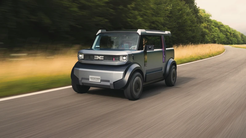 Dacia Hipster Concept: el eléctrico urbano ultracompacto y asequible del futuro