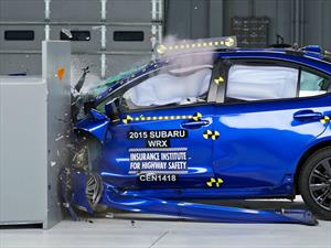 Subaru WRX 2016 obtiene el Top Safety Pick+ del IIHS