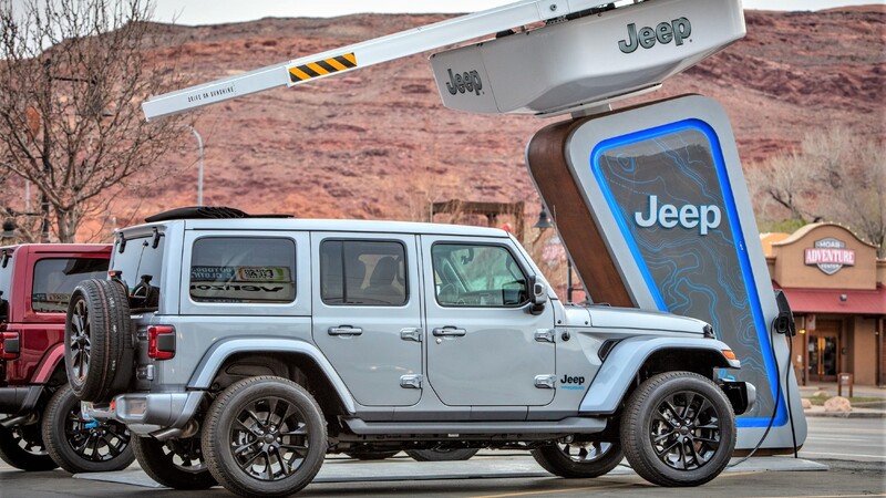 Jeep creará red de estaciones de carga en las rutas 4x4 más importantes de EU